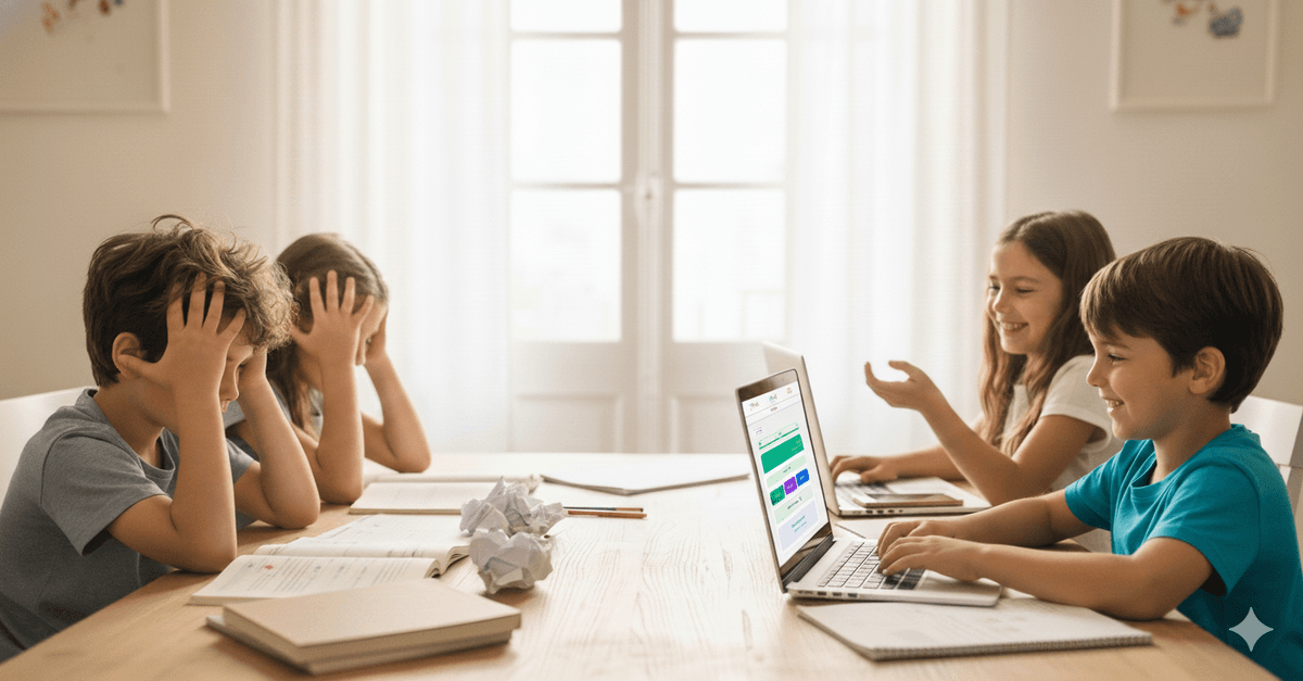 ילדים לומדים עם sCooler